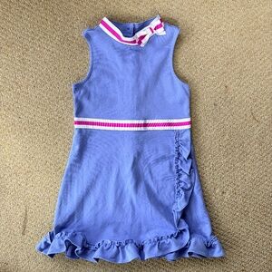 Janie and Jack Sleeveless Dress with Bow Size 5